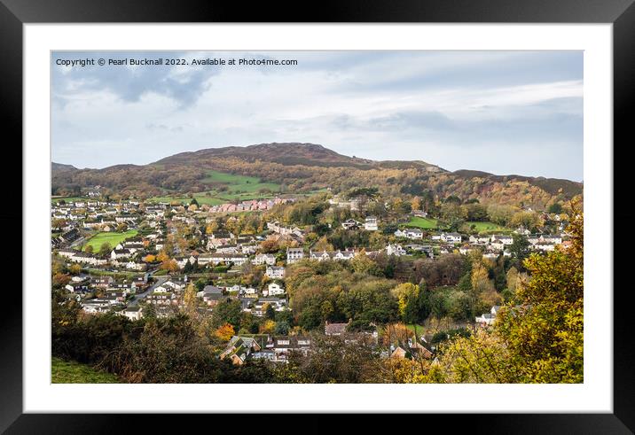 Below Conwy Mountain North Wales Framed Mounted Print by Pearl Bucknall