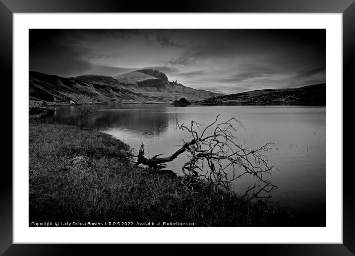 Loch Fada and Storr  Framed Mounted Print by Lady Debra Bowers L.R.P.S