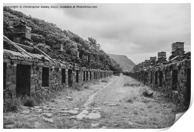 Anglesey Barracks in monochrome Print by Christopher Keeley
