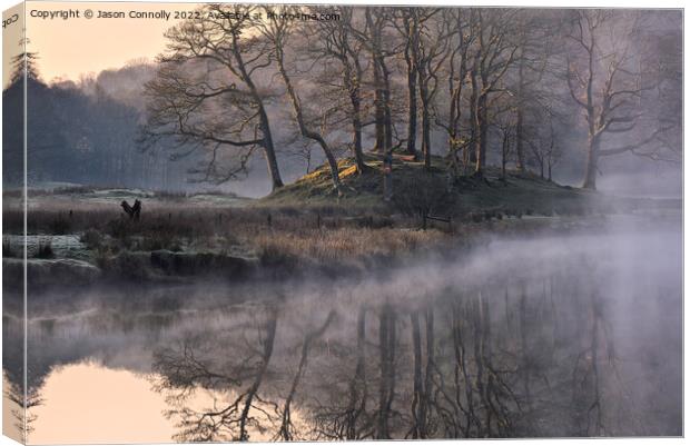 Out Of The Mist Canvas Print by Jason Connolly