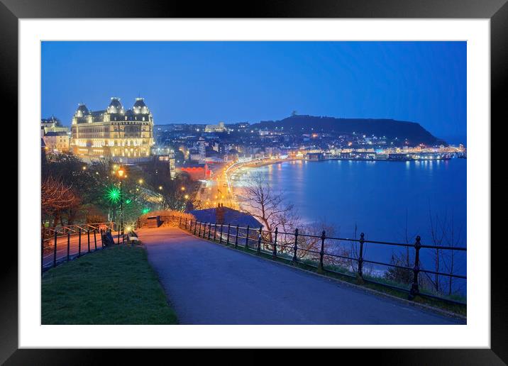Scarborough Framed Mounted Print by Darren Galpin