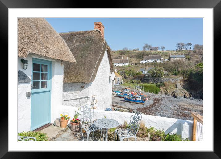 Cadgwith, Cornwall  Framed Mounted Print by Graham Custance