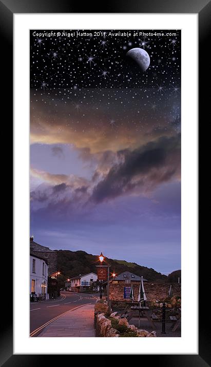 Day to Night Framed Mounted Print by Nigel Hatton