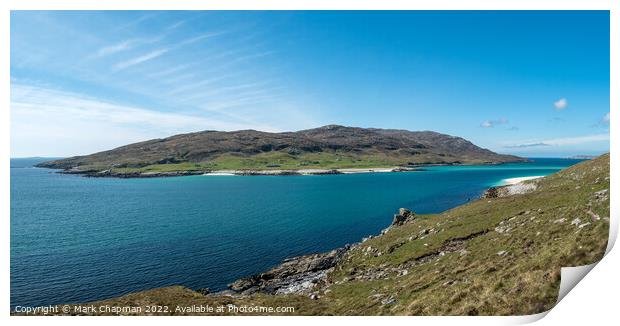 The Isle of Scarp in the Outer Hebrides Print by Photimageon UK