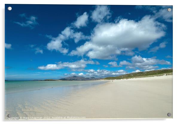Traigh Mheilein beach - Isle of Harris - Scotland Acrylic by Photimageon UK