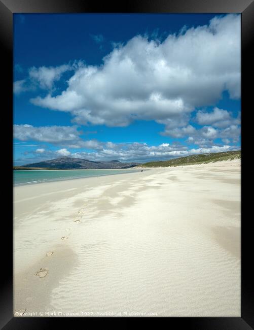 Traigh Mheilein beach - Isle of Harris - Scotland Framed Print by Photimageon UK