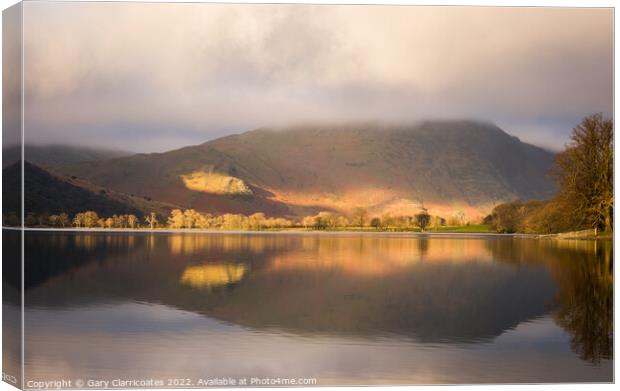 Morning Light at Buttermere Canvas Print by Gary Clarricoates