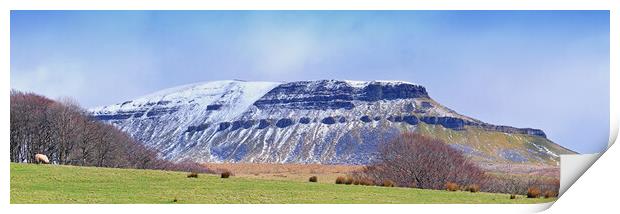 Pen y Ghent Panorama Print by David McCulloch