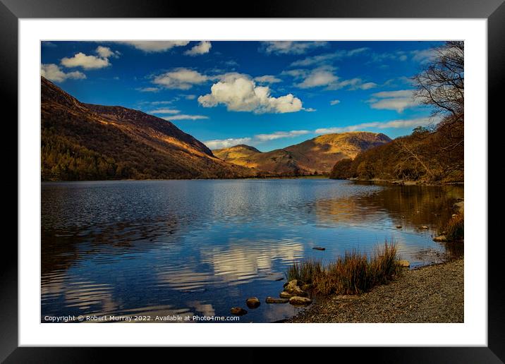 Buttermere, Lake District. Framed Mounted Print by Robert Murray
