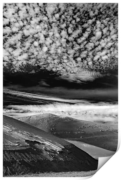 Volcanic Landscape Print by Joyce Storey