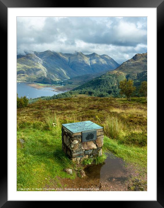 Sisters of Kintail from Bealach Ratagain, Scotland Framed Mounted Print by Photimageon UK
