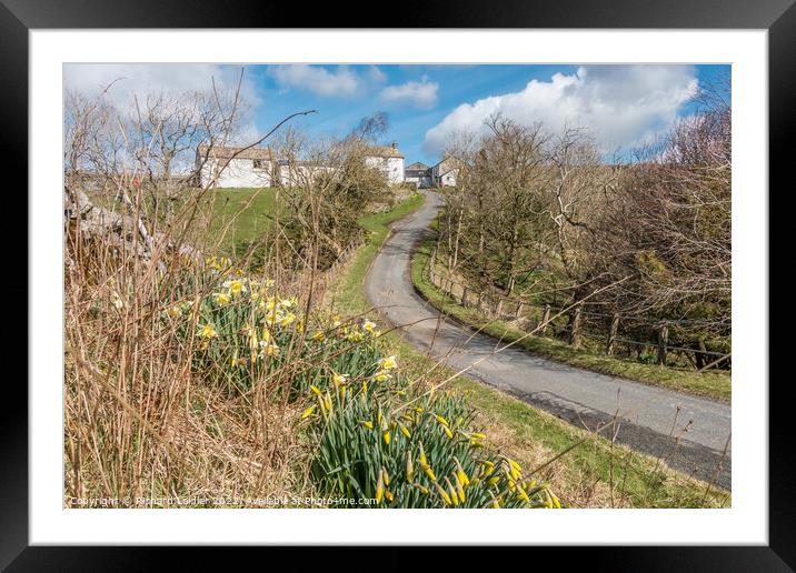 Bank Top Farm, Ettersgill, Teesdale Framed Mounted Print by Richard Laidler