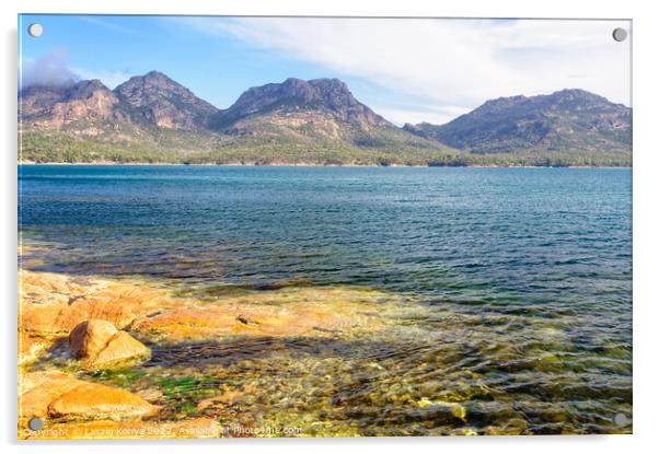 The Hazards - Freycinet National Park Acrylic by Laszlo Konya