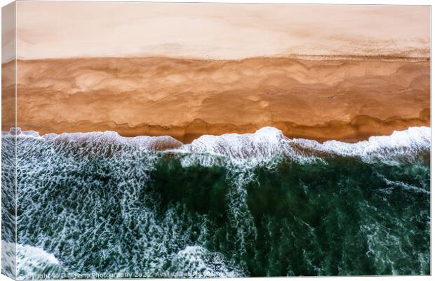 Shorebreak Canvas Print by DiFigiano Photography