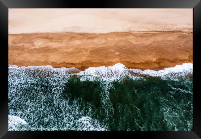 Shorebreak Framed Print by DiFigiano Photography
