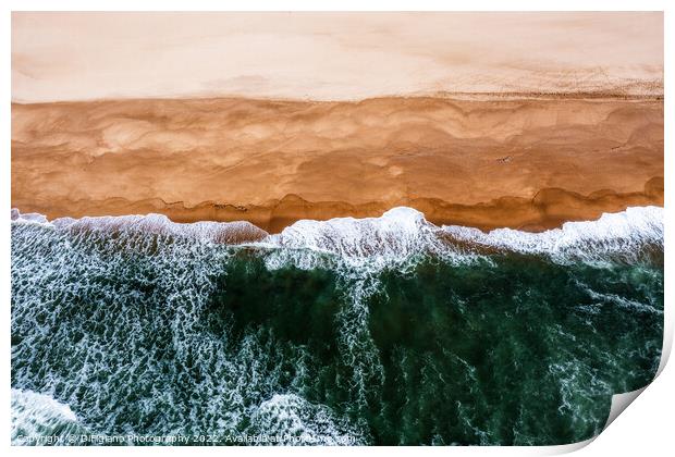 Shorebreak Print by DiFigiano Photography
