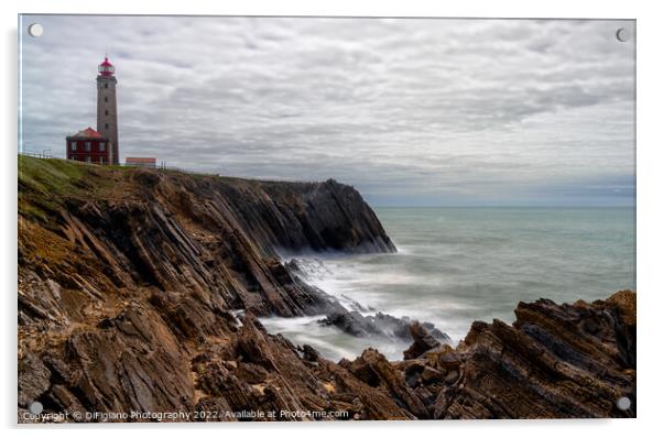 Penedo de Sausade Lighthouse Acrylic by DiFigiano Photography