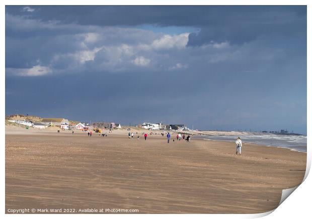 Camber in the Cold. Print by Mark Ward