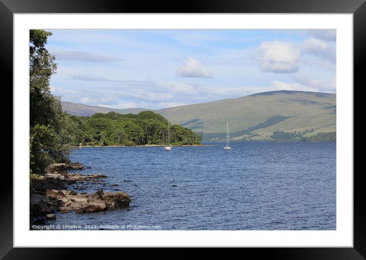 Loch Tay View, Morenish, Scotland Framed Mounted Print by Imladris 