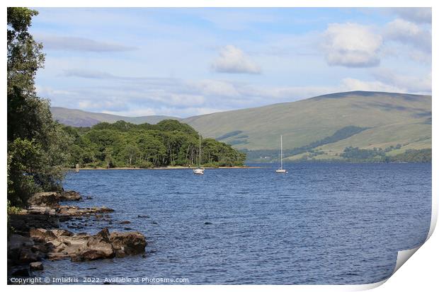Loch Tay View, Morenish, Scotland Print by Imladris 