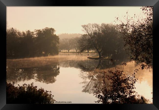 River Reflections Framed Print by Craig Weltz