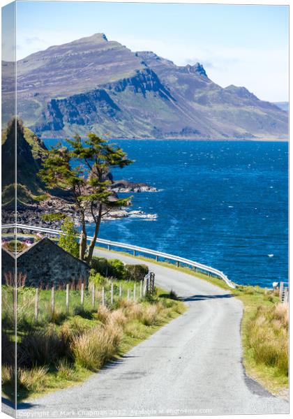 The road to Skye, Scotland Canvas Print by Photimageon UK