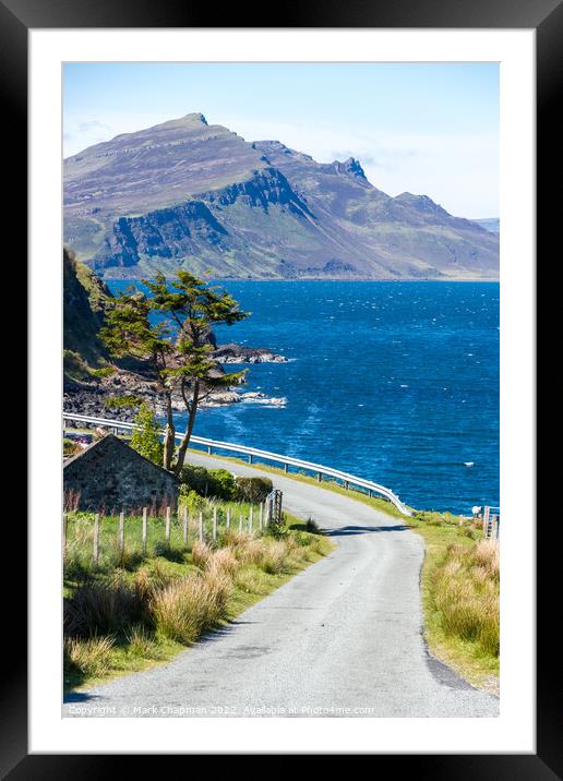 The road to Skye, Scotland Framed Mounted Print by Photimageon UK