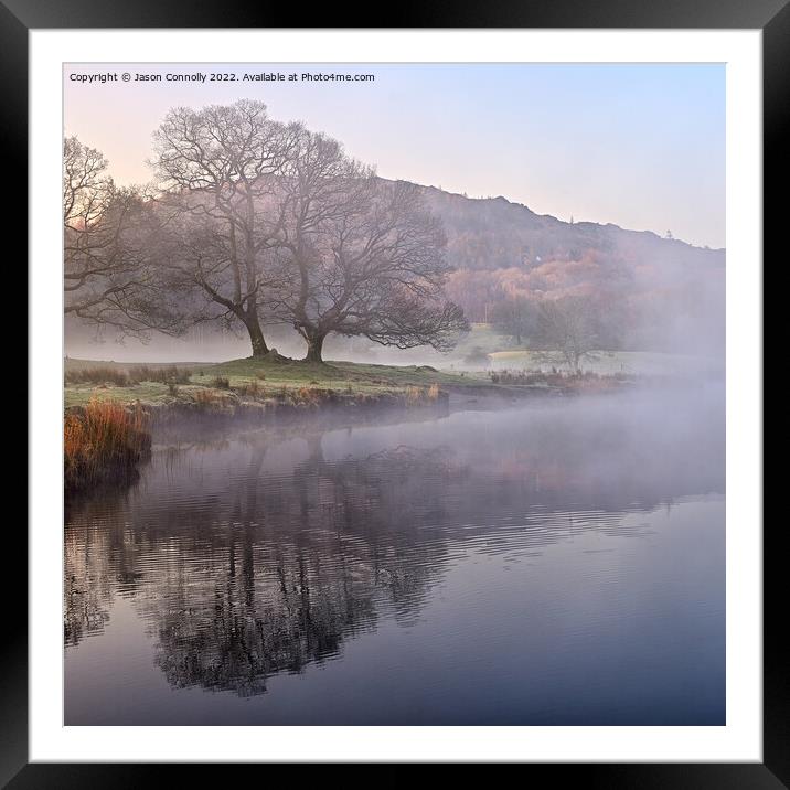 Morning At The River Brathay Framed Mounted Print by Jason Connolly