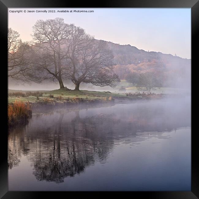 Morning At The River Brathay Framed Print by Jason Connolly