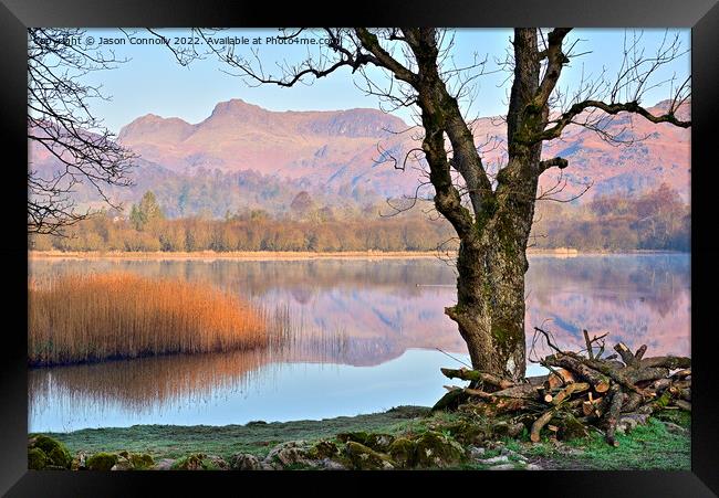Elterwater Excellence. Framed Print by Jason Connolly