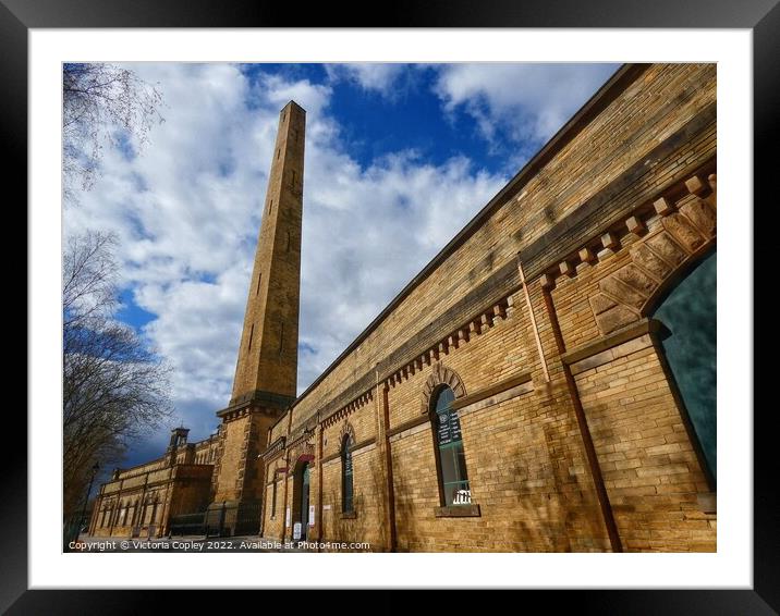 Salts Mill Framed Mounted Print by Victoria Copley