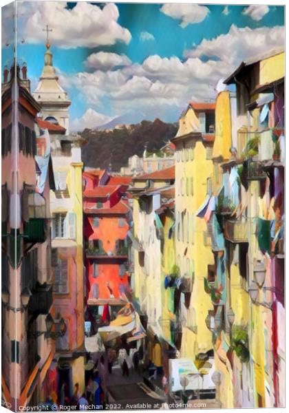 Serene Beauty of Nice Canvas Print by Roger Mechan