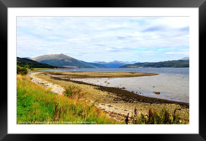 Gare Loch, Scotland Framed Mounted Print by Richard Long