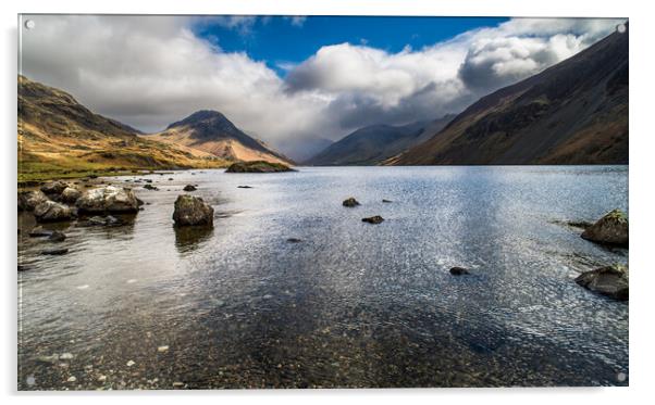 Wastwater, Cumbria Acrylic by Dave Hudspeth Landscape Photography