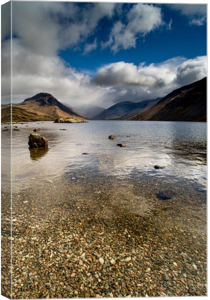 Wastwater, Cumbria Canvas Print by Dave Hudspeth Landscape Photography