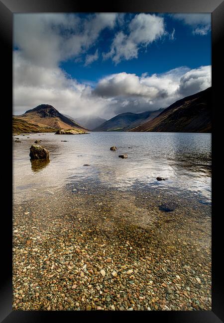 Wastwater, Cumbria Framed Print by Dave Hudspeth Landscape Photography