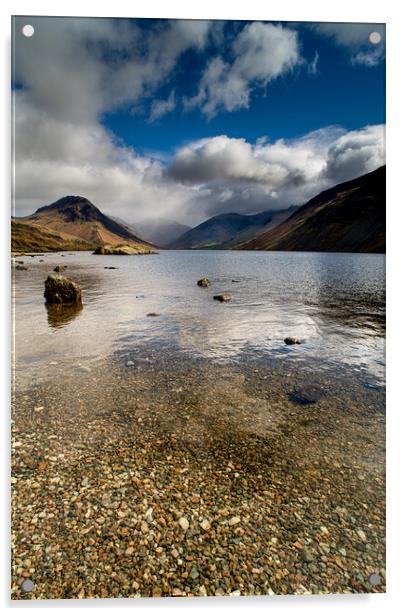 Wastwater, Cumbria Acrylic by Dave Hudspeth Landscape Photography