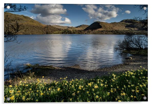 Ullswater Acrylic by Dave Hudspeth Landscape Photography