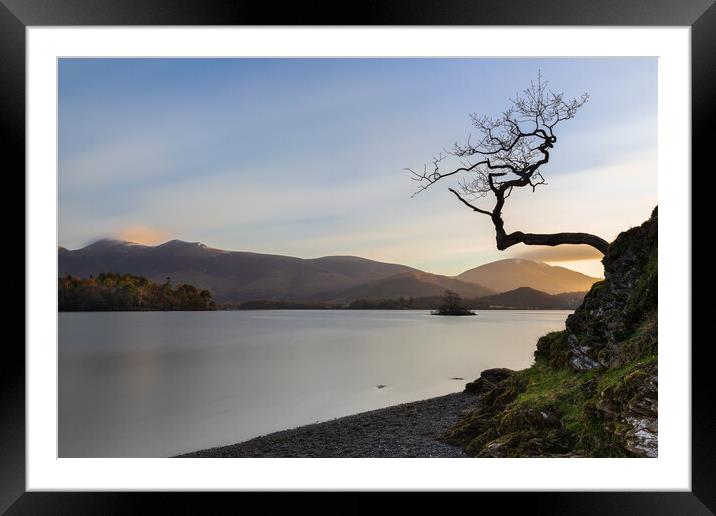Otterbield Bay The Lake District National Park Framed Mounted Print by Phil Durkin DPAGB BPE4