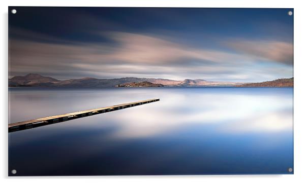 The Cruin - Loch Lomond Acrylic by Grant Glendinning