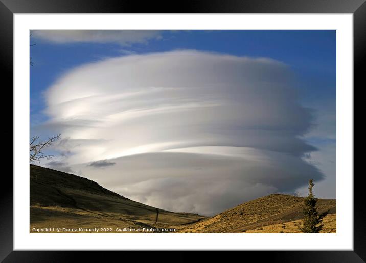 Wednesday Lenticulars Framed Mounted Print by Donna Kennedy