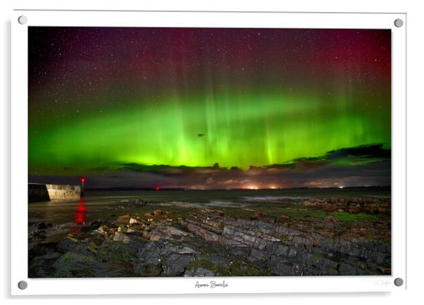 northern lights aurora borealis Acrylic by JC studios LRPS ARPS