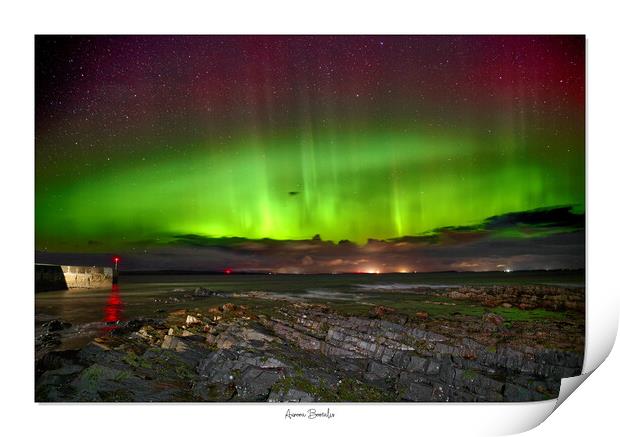 northern lights aurora borealis Print by JC studios LRPS ARPS