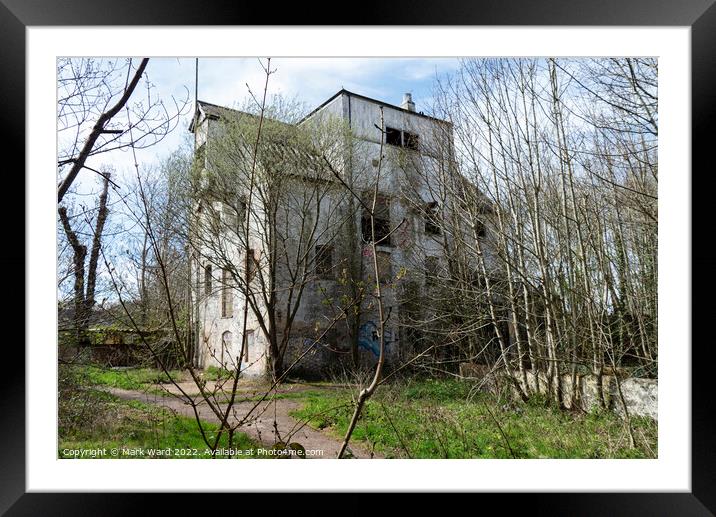 Abandoned Flour Mill Framed Mounted Print by Mark Ward