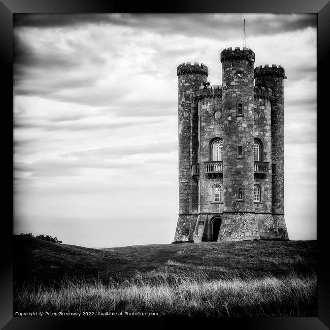 Broadway Tower, Cotswolds, Worchestershire Framed Print by Peter Greenway