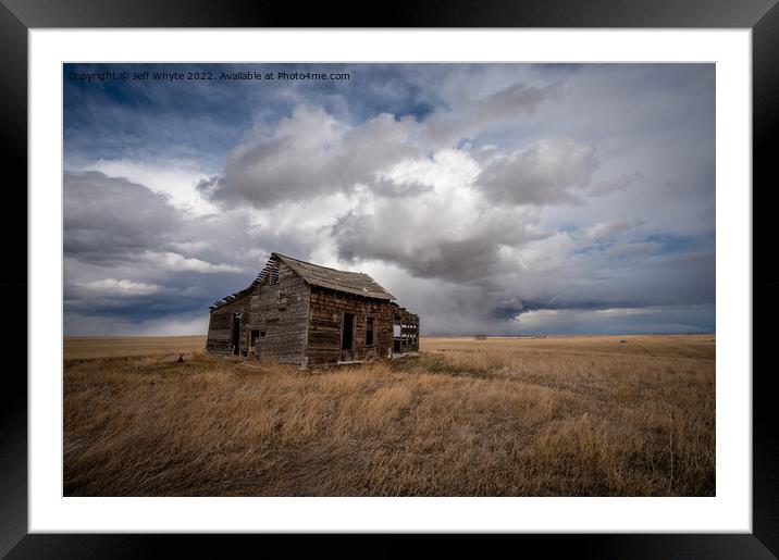 Sky cloud Framed Mounted Print by Jeff Whyte