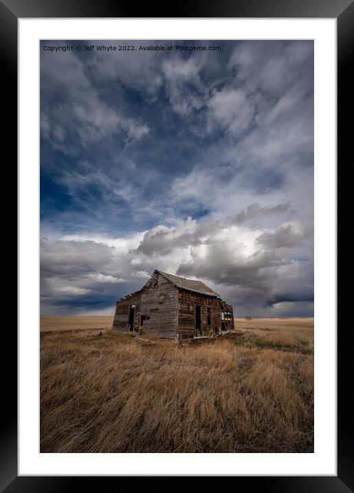 Rural Decay Framed Mounted Print by Jeff Whyte