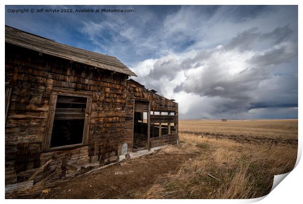 Rural Decay Print by Jeff Whyte