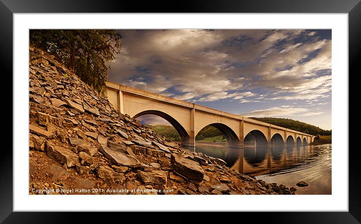 The Arches Framed Mounted Print by Nigel Hatton
