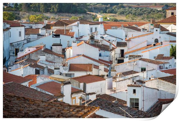 PORTUGAL ALENTEJO EVORA OLD CITY Print by urs flueeler